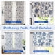 thumbnail image 5 of Cortinas DriftAway Freda de lino floral azul, 2 paneles, 213 cm, 5 of 7