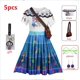 thumbnail image 3 of Vestido de princesa con encanto para niñas, disfraz de Cosplay con encanto + bolsa, trajes Mirabel, vestido de fiesta de Halloween y carnaval de Navidad, regalo, 3 of 5