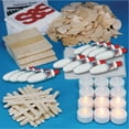 thumbnail image 2 of Craft Stick Lantern with Tea Light Craft Kit (Pack of 12), 2 of 3