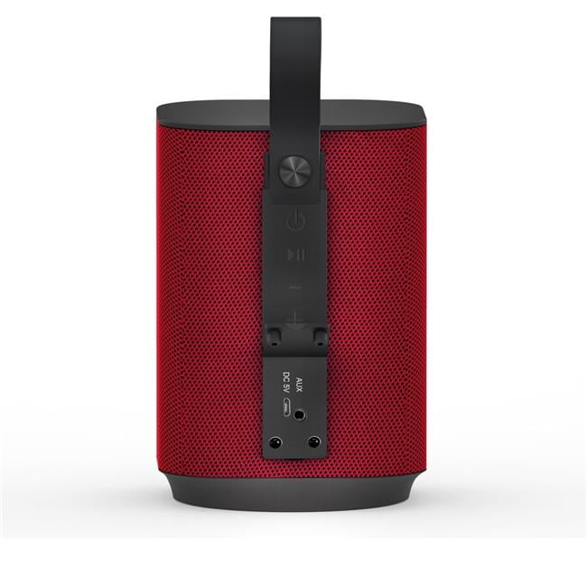 AT&T S20RED Portable Bluetooth Speaker, Red