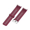 thumbnail image 3 of Bracelet de Montre pour Garmin Forerunner 35 Inox 30 35J ForeAthlete 35J Rouge Vin, 3 of 7
