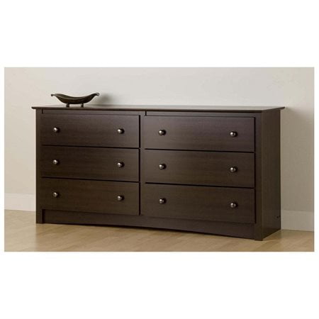 Manhattan 6 Drawer Dresser - Espresso Fremont 6 Drawer Dresser