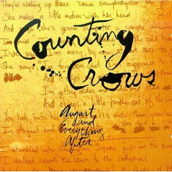 Counting Crows - August & Everything After - Music & Performance - CD
