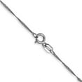 thumbnail image 4 of Auriga Fine Jewelry 10K White Gold 1 mm Singapore Chain Necklace for Women 16", 4 of 6