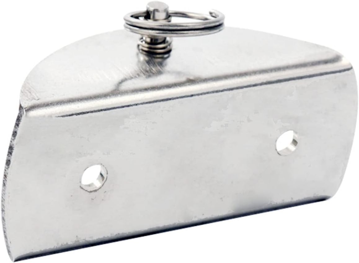 ABCISI Boat Anchor Lock, Marine Yacht Kayak Parts Accessories 316 Stainless Steel Anchor and Chain Lock Stopper Bracket for Boat