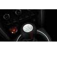 thumbnail image 4 of FITS TOYOTA MANUAL MODELS ALUMINUM TRD-STYLE SHIFT KNOB W/ LEATHER WRAP 6 SPEED, 4 of 4