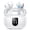 White, variant on Wireless Earbuds, Bluetooth Headphones 5.4, Bass Boost 85%, 50Hrs Playtime Bluetooth Earbuds with 4 ENC Call Noise Cancelling Mics, IP7 Waterproof Sports Ear buds for Android iOS Black