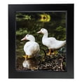thumbnail image 4 of ArtToFrames 8" x 20" Satin Black Step Lip Picture Frame, 8x20 inch Black Wood Poster Frame (WOM-1452), 4 of 7