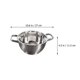 thumbnail image 2 of Olla de sopa para el hogar, olla caliente profesional, olla de cocina, olla portátil de Metal para Picnic HOMEMAXS 13252150-MX, 2 of 6