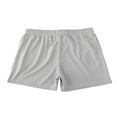 thumbnail image 3 of Men Jogger Sweat Shorts Gym Running Shorts Solid Color Pants, 3 of 5