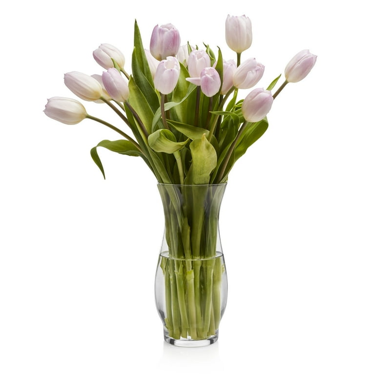 Libbey Clear Glass Hana Vase, 1 Each