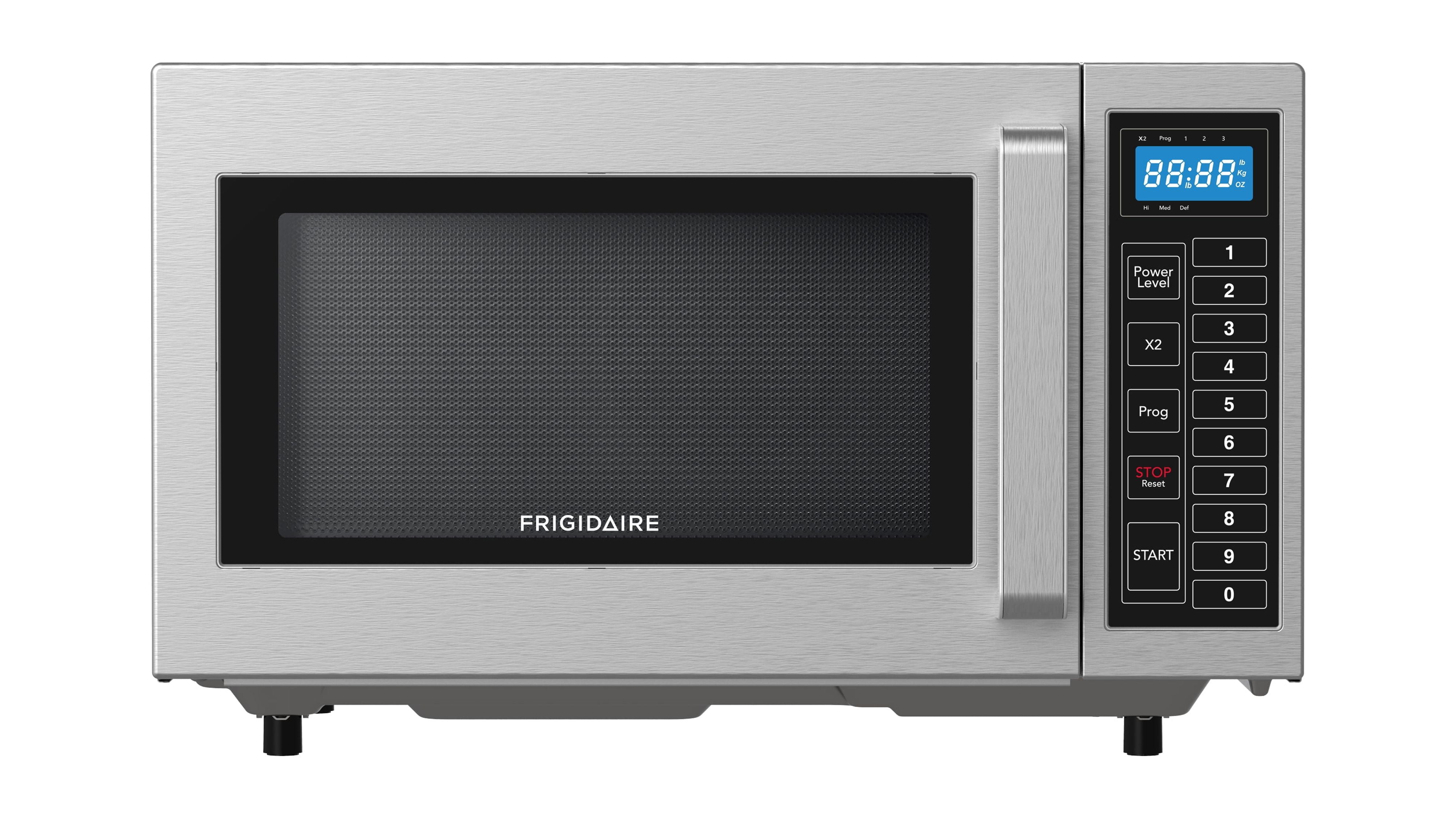 Toshiba 1.6 cu. ft. Microwave, LCD & Smart Sensor, Stainless Steel