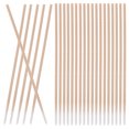 thumbnail image 1 of EeaseMX 600 bastoncillos de algodón de 10 cm, aplicador con punta de algodón, de madera, para maquillaje., 1 of 8
