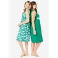 thumbnail image 3 of Dreams & Co. Plus Size 2-Pack Sleeveless Sleepshirt, 3 of 5