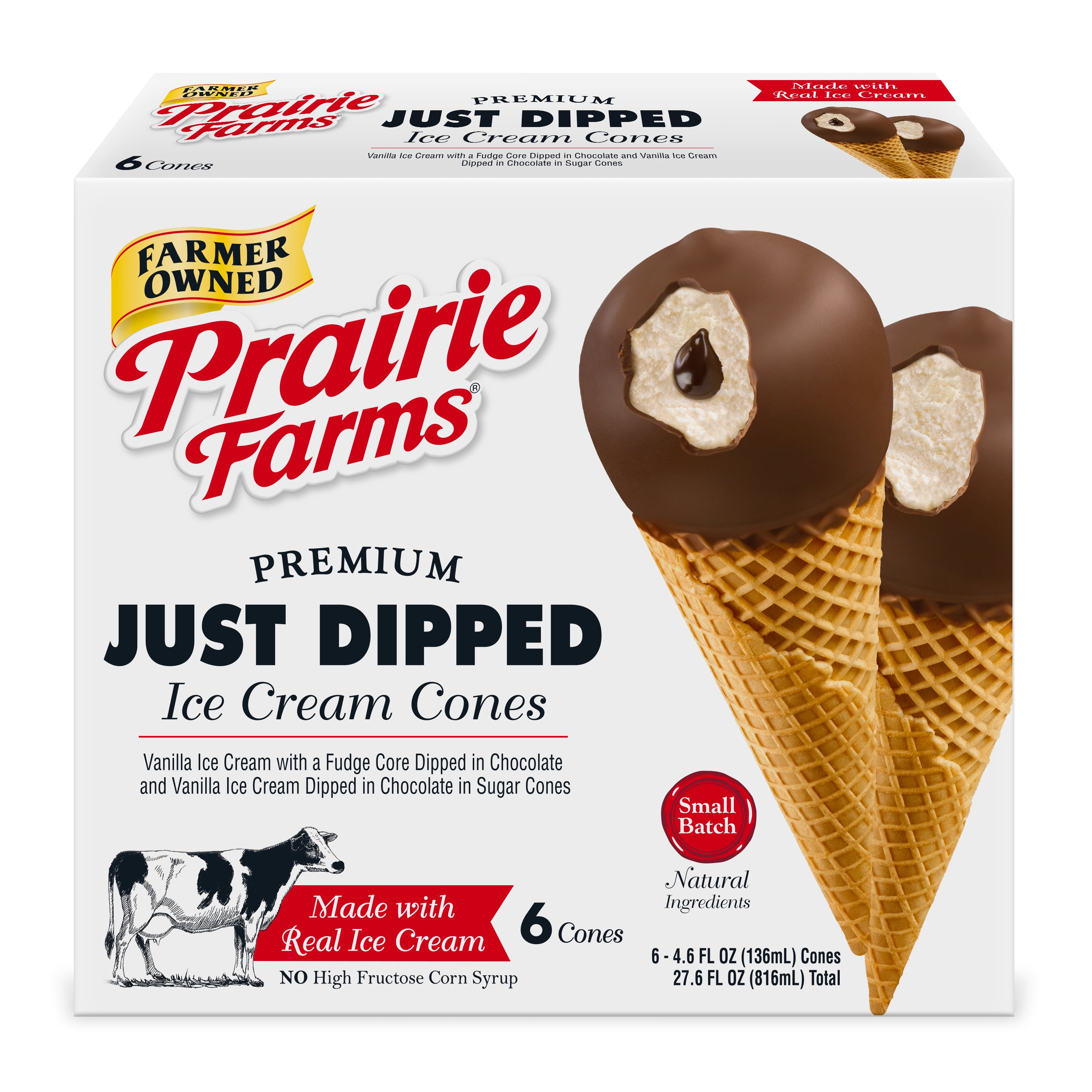 Prairie Farms Dairy Just Dipped Combo Cone