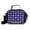 Colorful Polka Dot Pattern, variant on Insulated Lunch Bag 6L Leak-Proof Lunch Box with Shoulder Strap Multiple Pockets Lunch Tote Blue Lightning Bolt Pattern