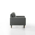 thumbnail image 5 of New Classic Furniture Vale Polyester Fabric Upholstered Arm Chair in Gray, 5 of 7