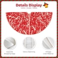 thumbnail image 3 of Sikiie Beef Nativity Christmas Tree Skirt, Jesus Christian Winter Holiday Tree Mat Decoration(30-48IN)48", 3 of 6