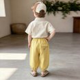 thumbnail image 2 of Joggers for Boys 6M-12T Cute Baggy Sweatpant Wide Leg Sweatpantss with Pockets Workout Athletic Pants Kids Sweatpants Size 5-6 Years, 2 of 6