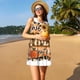 thumbnail image 3 of Fotbe I Love Fall Most Of All Vestido de Verano sin Mangas para Mujer – Vestido Midi Línea A, Estilo Camiseta Floral, Vestido Playero Casual y Fluido, 3 of 7