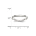 thumbnail image 2 of Sterling Silver 3mm Comfort Fit Milgrain Size 10 Band Ring, 2 of 2
