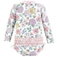 thumbnail image 2 of Hudson Baby Girls Rashguard Toddler Swimsuit, Vintage Blossom, 3T, 2 of 2