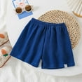 thumbnail image 2 of REDARER Kids Cotton Shorts, Breathable Casual Elastic Waist Summer Shorts,6-7 Years, 2 of 3