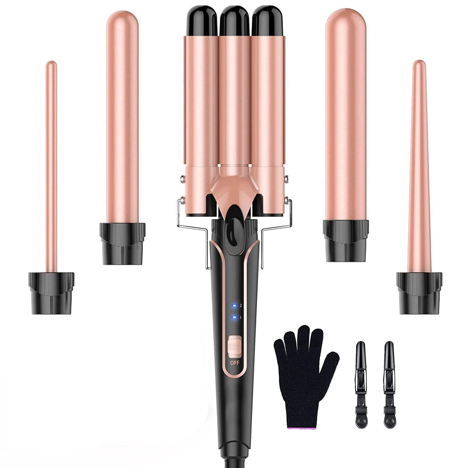 New In Box Chi x Barbie Curling Wand CHI x Barbie Dream Pink Curling Iron 1 1/4” | Mercari main image 2