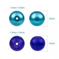 thumbnail image 3 of U8MO 100pc Mixed Glass Glass Pearl Beads Round Loose Spacer Craft Jewelry Making 10mm-Ocean Mix, 3 of 9