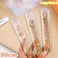 thumbnail image 5 of Multi-function Drawing Tools Student Stationery Measuring Tools Cartoon Capybara Measuring Ruler Folding Ruler Drawing Ruler, 5 of 11