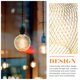 thumbnail image 3 of WEAVILUX De De Metal Dorado Para Interior Cálida Y Elegante, 3 of 8