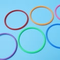 thumbnail image 2 of SHISUYAN 12pcs Plastic Toss Rings Kids Ring Toss Game for Carnival Garden Backyard Outdoor Games (Random Color), 2 of 8
