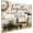 Yellow, variant on Farmhouse Wall Art Barn Cow Canvas Print Rustic Country Themed Painting Giclee Matte Prints Home Decor For Bedroom Living Room Bathroom Kitchen Ready To Hang 12x16 Inch