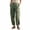 Army Green, variant on Women's High Waist Baggy Wide Leg Cargo Pants, Stretchy Y2K Streetwear Combat Military Trousers with Multi Pockets