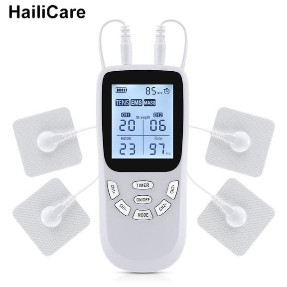 HailiCare 3-in-1 TENS Unit Muscle Stimulator