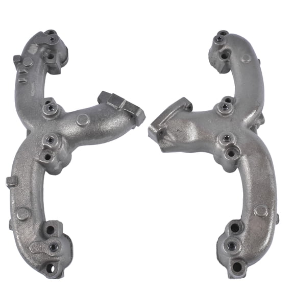NEWZQ 2Pcs Rear Exhaust Manifold for Chevrolet C10 Pickup GMC P15/P1500 Van Sport Utility 1969-1972