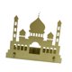thumbnail image 5 of Soporte de montaje en la pared estuper estante de decoración decorativo eid mubarak soporte para adornos para sala de estar Estilo B, 5 of 8