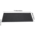 thumbnail image 5 of ZOENHOU 5 Pcs 12 x 6 Inch Black Rubber Bar Service Spill Mat, 5 of 7