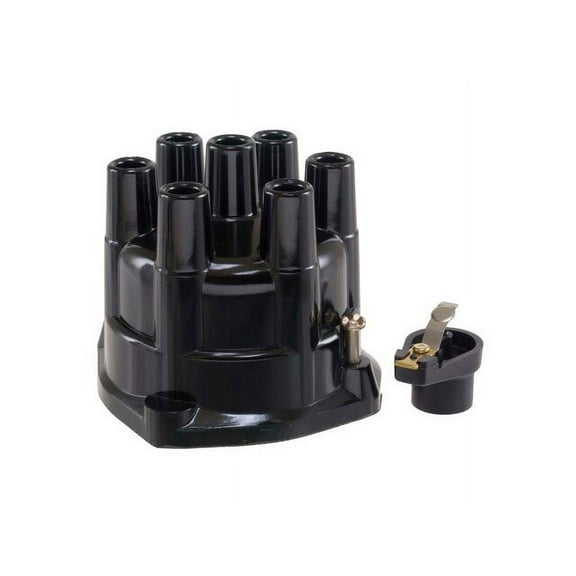 Distributor Cap and Rotor Kit - Compatible with 1963 - 1967 Chevy C10 Panel 1964 1965 1966