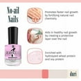 thumbnail image 4 of Duri Rejuvacote 1 Nail Growth Treatment Base and Top Coat, Polish Strengthener, Fingernail Hardening, For Splitting Thin Nails, 4 of 6
