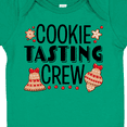 thumbnail image 4 of Inktastic Christmas Cookie Tasting Crew with Holiday Cookies Boys or Girls Baby Bodysuit, 4 of 5