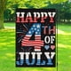thumbnail image 5 of 12x18 Inch Garden Flag Double Sided USA Flag USA 4th July Independence Day Home Farmhouses Decor 3 Pieces Set, 5 of 6