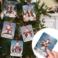 thumbnail image 4 of XWSHYW Decoraciones Navideñas Monedero de Madera con Forma de Tarjeta Original, 8 Piezas, Monedero de Madera, Colgante, Monedero Navideño, Decoración Del Hogar, 4 of 6