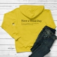 thumbnail image 4 of WENWU Women's Sweatshirts Hoodies Long Sleeve Hoodie Lightweight Pullover for Women Unisex Hoodie Yellow Hoodie Y2k Fall Clothes for Women Cute Womens Clothes, 4 of 5