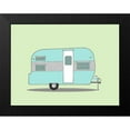 thumbnail image 2 of Annie Bailey Art 18x15 Black Modern Framed Museum Art Print Titled - Frolic Camper, 2 of 5