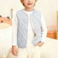 thumbnail image 2 of REDARER Kids Quilted Vest, Lightweight Padded Sleeveless Jacket for Girls & Boys, Warm Thermal Lined Inner Layer for Winter Casual Wear,Size:3-4 Years, 2 of 6