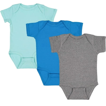 

Marky G Apparel Baby Rib Short-Sleeve Bodysuit (Pack of 3)