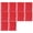 Red, variant on Ywmsfl 10Pcs Two Pocket Folders with Business Card Holder, Letter Size Paper Folders