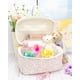 thumbnail image 2 of Bolsa de maquillaje PAZIMIIK acolchada, vintage, de viaje, floral, rosa, 2 of 5