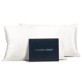 thumbnail image 1 of Funda de almohada Fishers Finery, 100% seda de morera pura, 25 mm, paquete de 2, 1 of 7